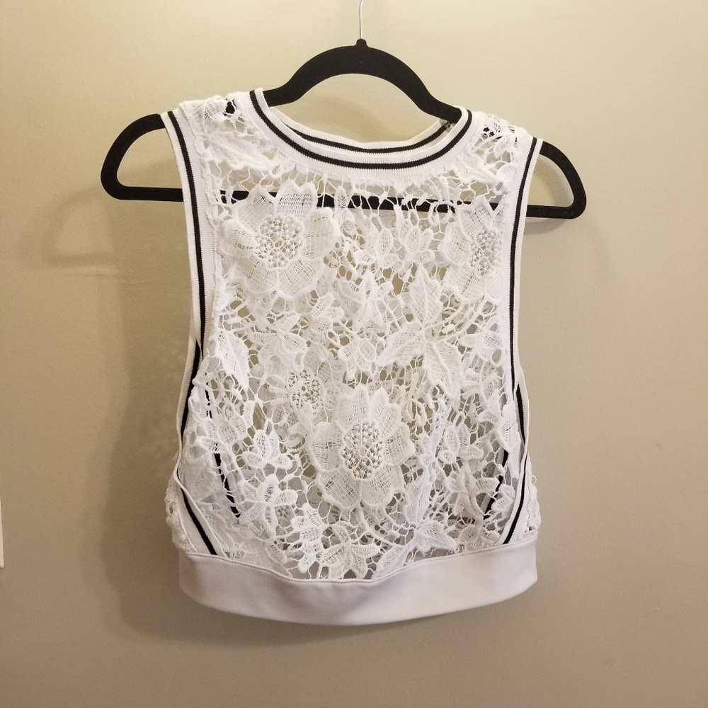 Bershka lace top
